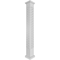 Ekena Millwork Craftsman Classic Square Non-Tapered Art Deco Fretwork Column w/ Tuscan Capital & Tuscan Base CC1210ENARDTUTU - alternate 1
